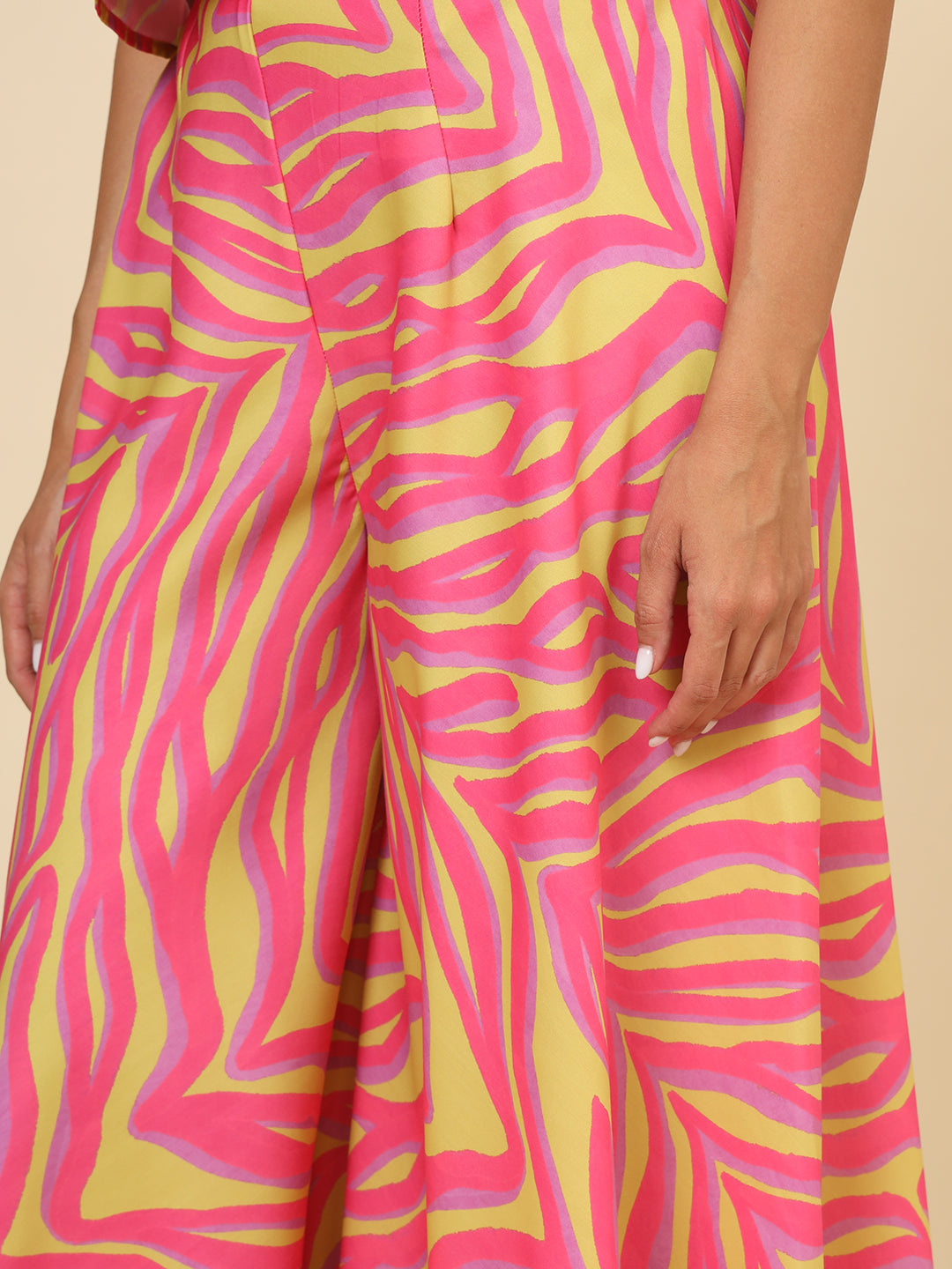 Neon striped bottom