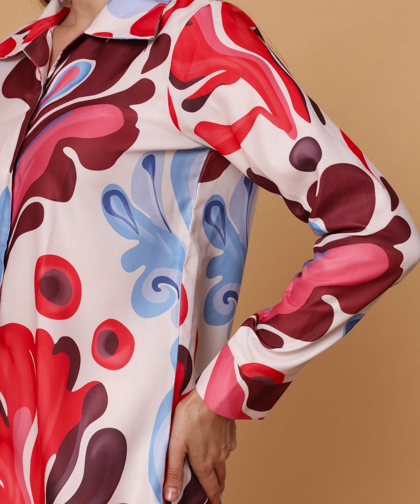 Floral Abstract shirt